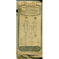 Dress Sewing Pattern Flapper 1920s 2915