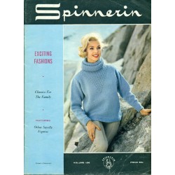Knitting Patterns Spinnerin No 156 1960s