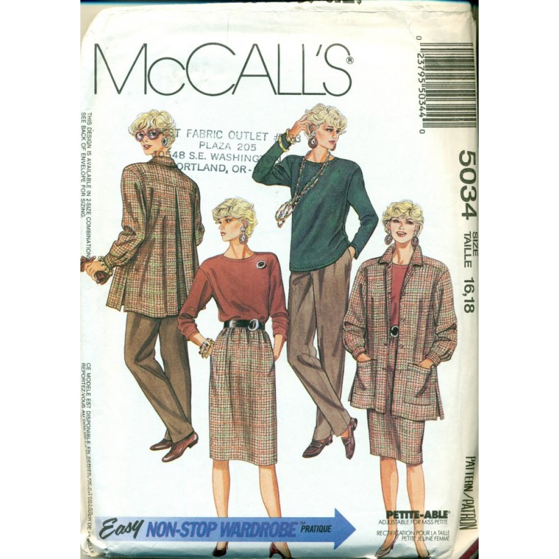 Vintage Mccalls Pattern 62