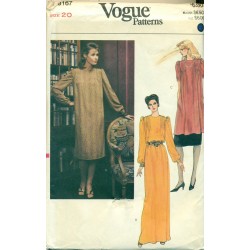 Vintage Vogue Sewing Pattern - Womens Dress, Tunic and Skirt