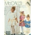 Little Girls Party Dress Vintage Sewing Pattern - McCall's No. 2843