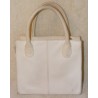 Vintage Giani Bernini Handbag - White Leather