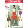 Skirt & Suspenders Sewing Pattern Simplicity