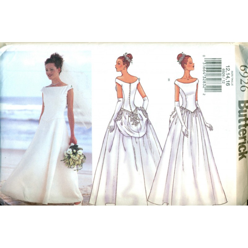 Vintage Wedding Dress Pattern 52