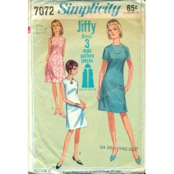 Easy Dress Sewing Pattern Simplicity