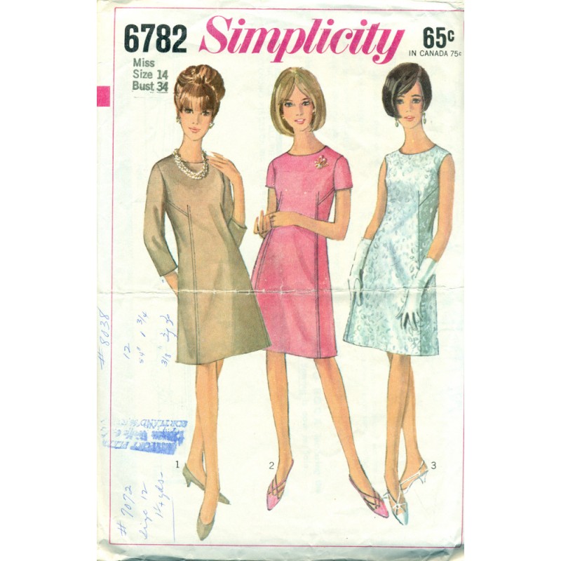 1960s a line dress