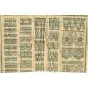 Mysterious Crochet Tatting Pattern Sheet