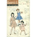 Girls Sewing Pattern Skirt Jumper Bolero