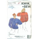 Womens Sweatshirt Sewing Pattern Kwik Sew