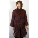 Fur Coat Womens Genuine Swing