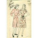 Womens Dress Pattern 1940s 4143
