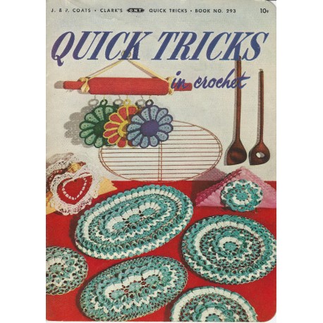 Crochet Patterns 293 1950s Easy
