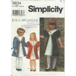 Pattern Girls Dress McClintock 9834