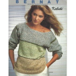 Bernat Womens Sweater Knitting 526