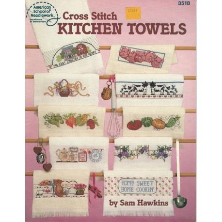 Cross Stitch Kitchen Towels 3518
