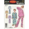Children Pajamas Pattern 2326