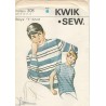 Boys T Shirt Pattern Kwik Sew 308