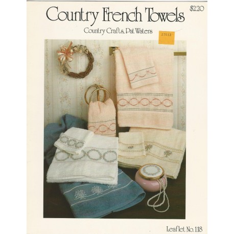 French Towels Cross Stitch 118