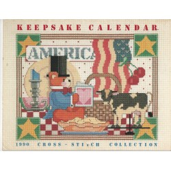 1990 Cross Stitch Calendar Patterns