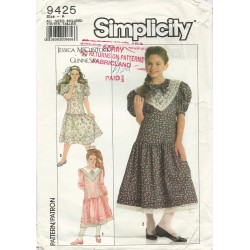 Simplicity Girl Dress Gunne Sax 9425