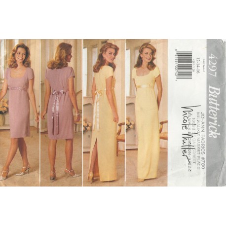 Butterick Evening Dress Pattern 4297