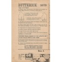 Butterick 5979 Dress Instructions