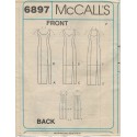 McCall's 6897 Dress Instructions