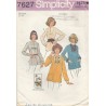 1970s Pullover Top Pattern 7627